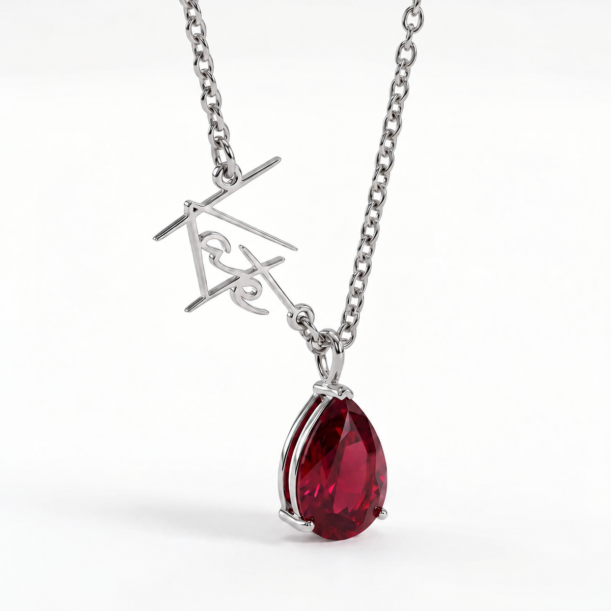 Signature Ketting met Naam & Geboortesteen