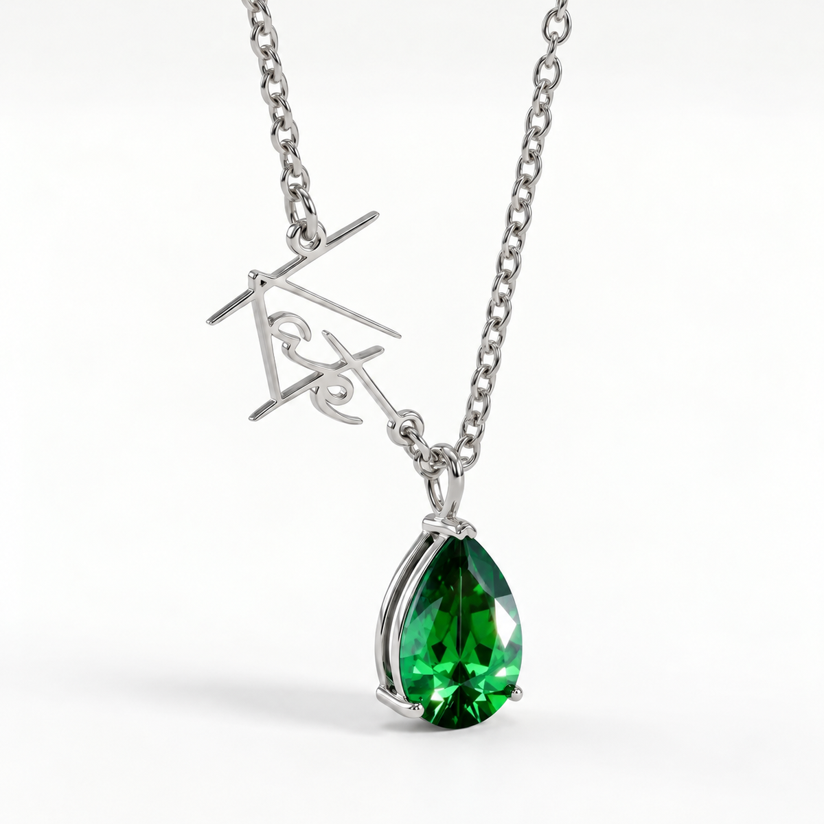 Signature Ketting met Naam & Geboortesteen