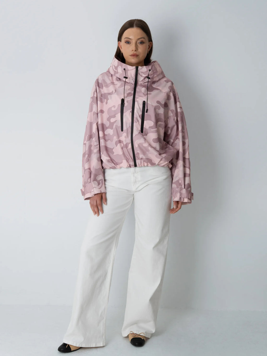 STM-TEX™ One Size Short Oversized Rain Jacket - Stay Puffit