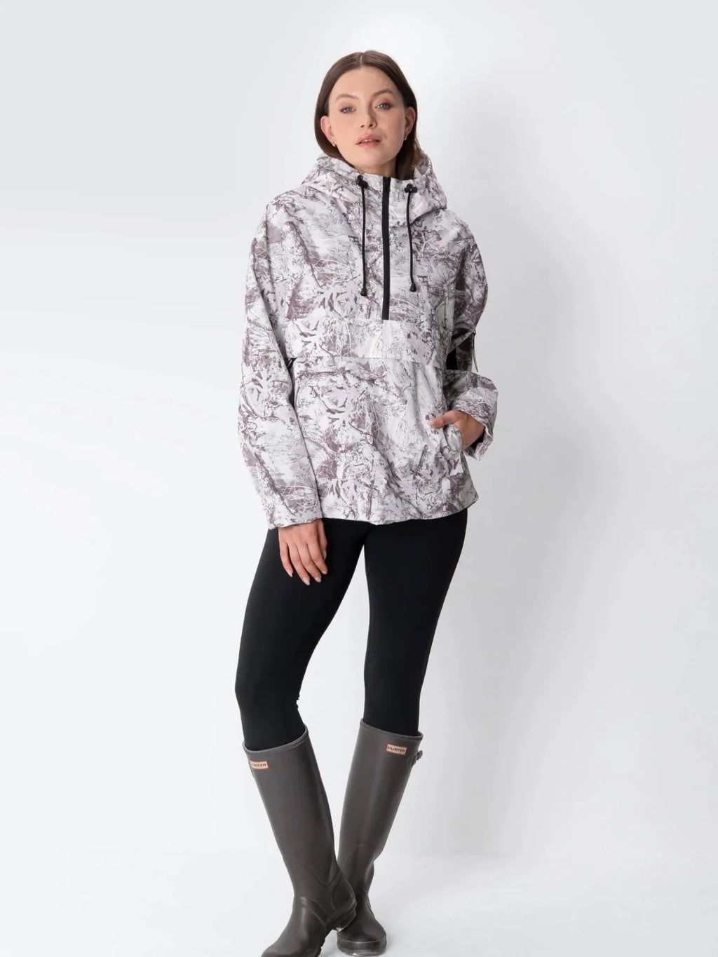 STM-TEX™ Mist Camo Classic Relaxed Fit Rain Hoodie