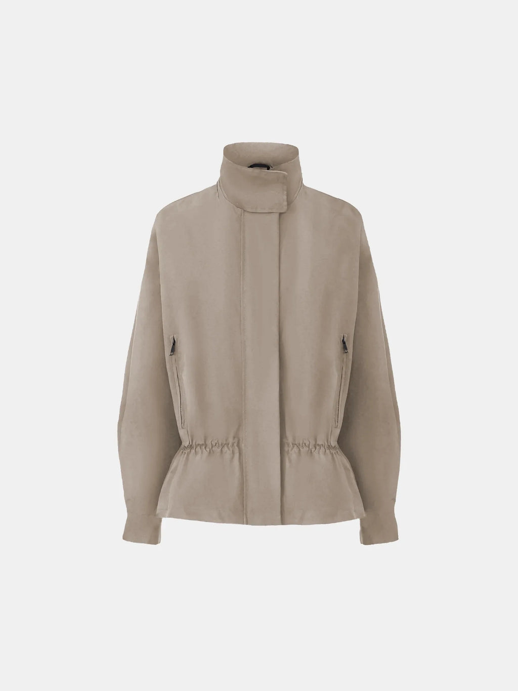 STM-TEX™ High Convertible Collar Waterproof Trench Coat