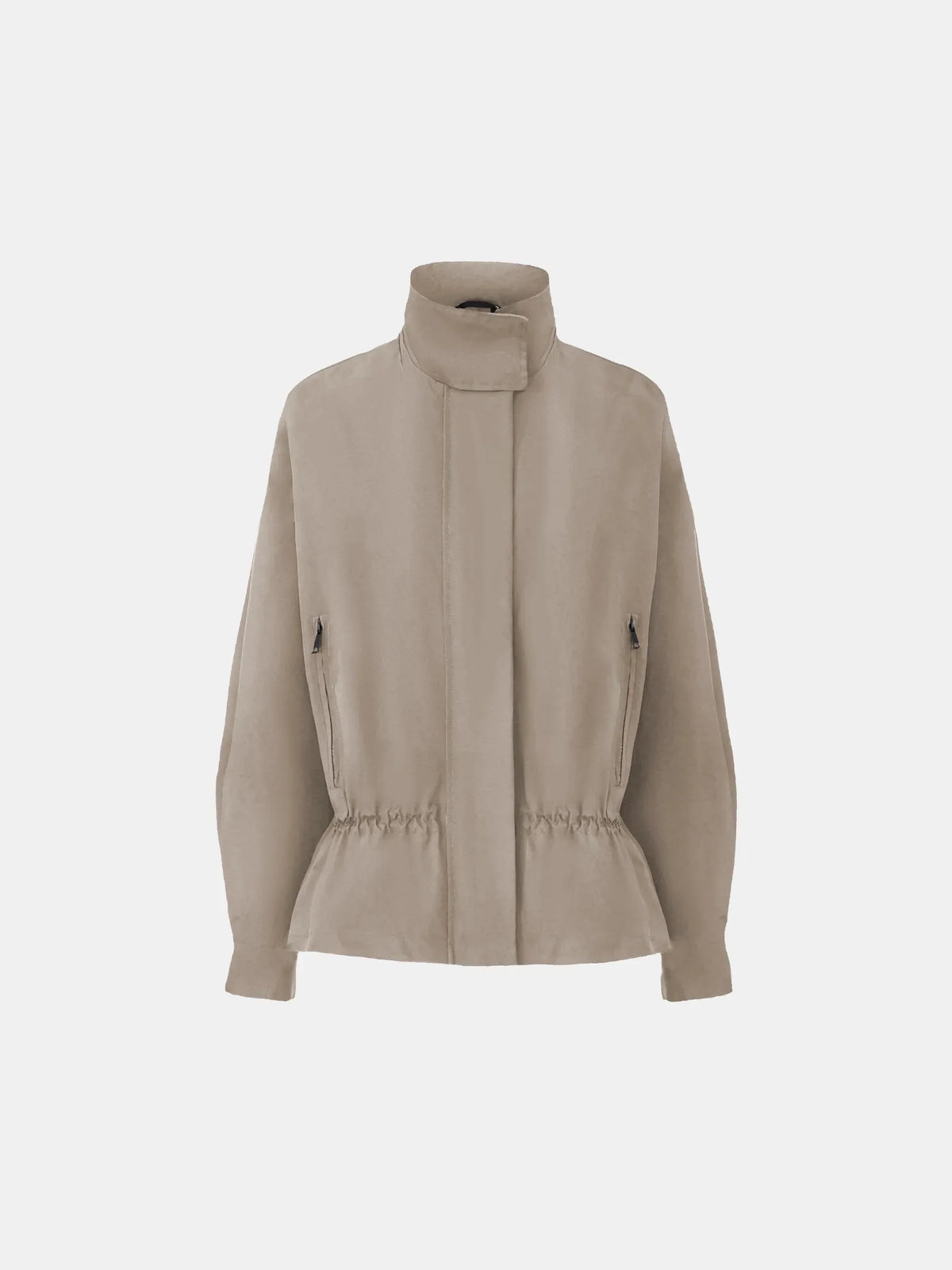 STM-TEX™ High Convertible Collar Waterproof Trench Coat