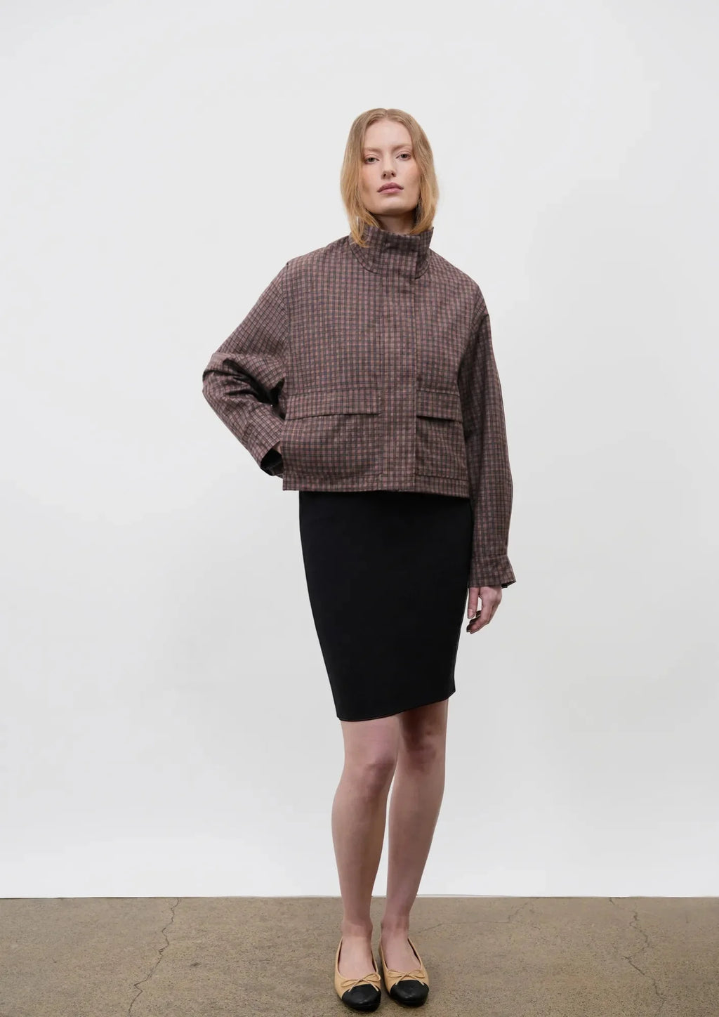 STM-TEX™ Stand Collar Bomber Jacket- Stay Puffit