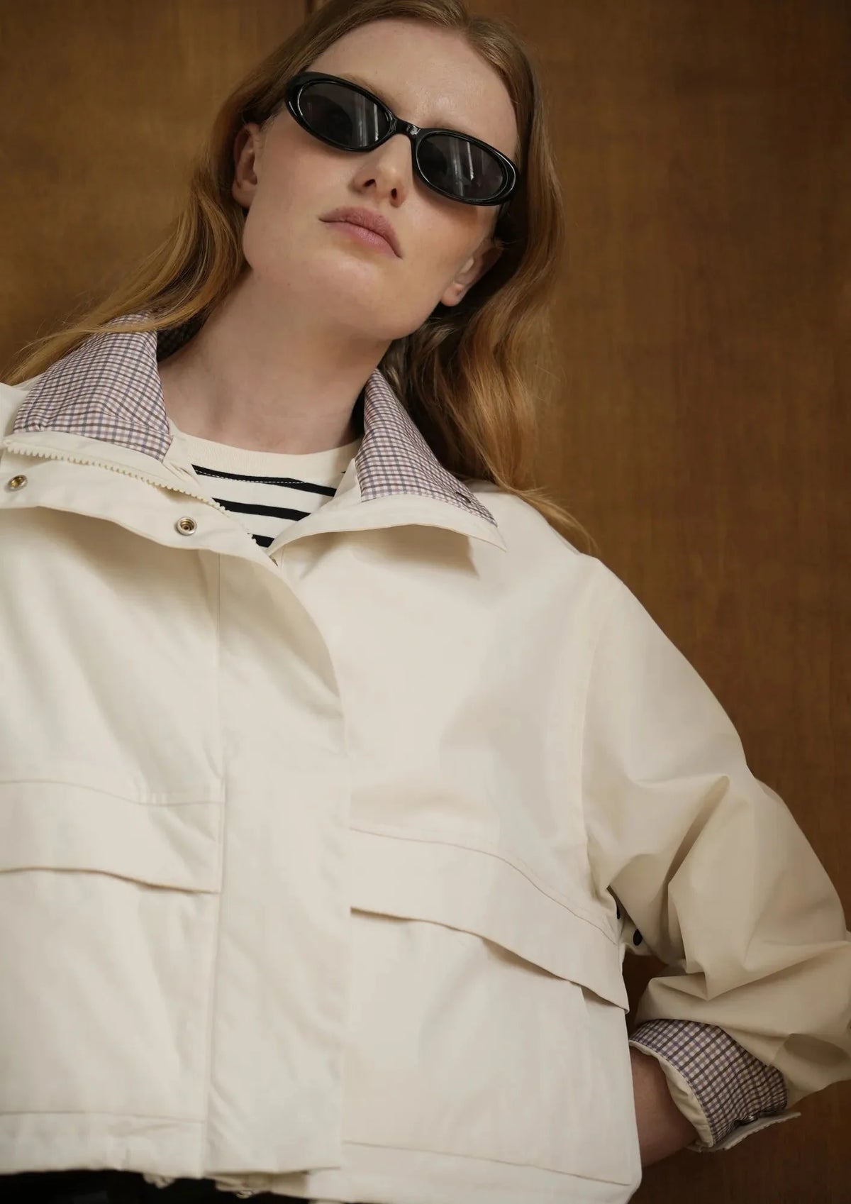 STM-TEX™ Stand Collar Bomber Jacket- Stay Puffit