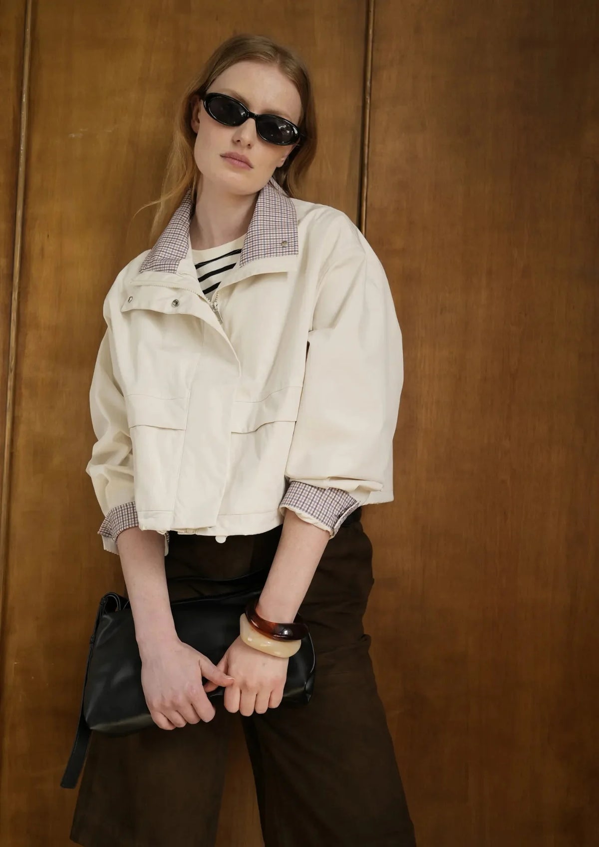 STM-TEX™ Stand Collar Bomber Jacket- Stay Puffit