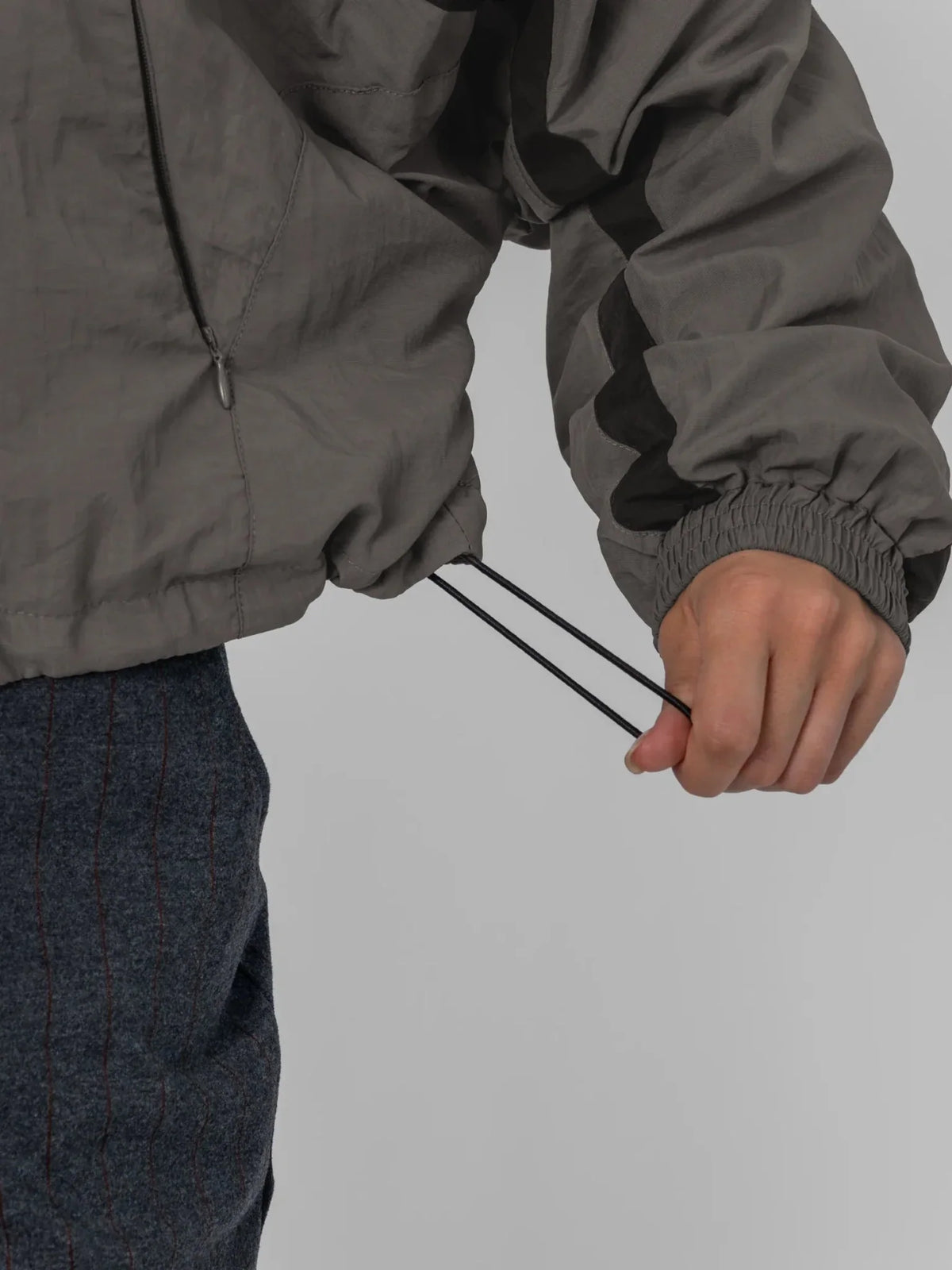 FlowCore™ Water Repellent Oversized Short Track Jacket