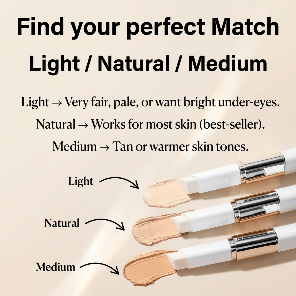Color Changing Foundation Stick – Your shade, your look ♡