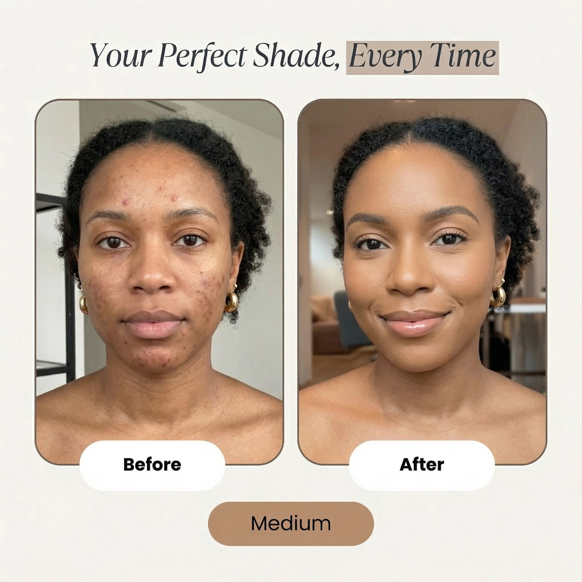Color Changing Foundation Stick – Your shade, your look ♡