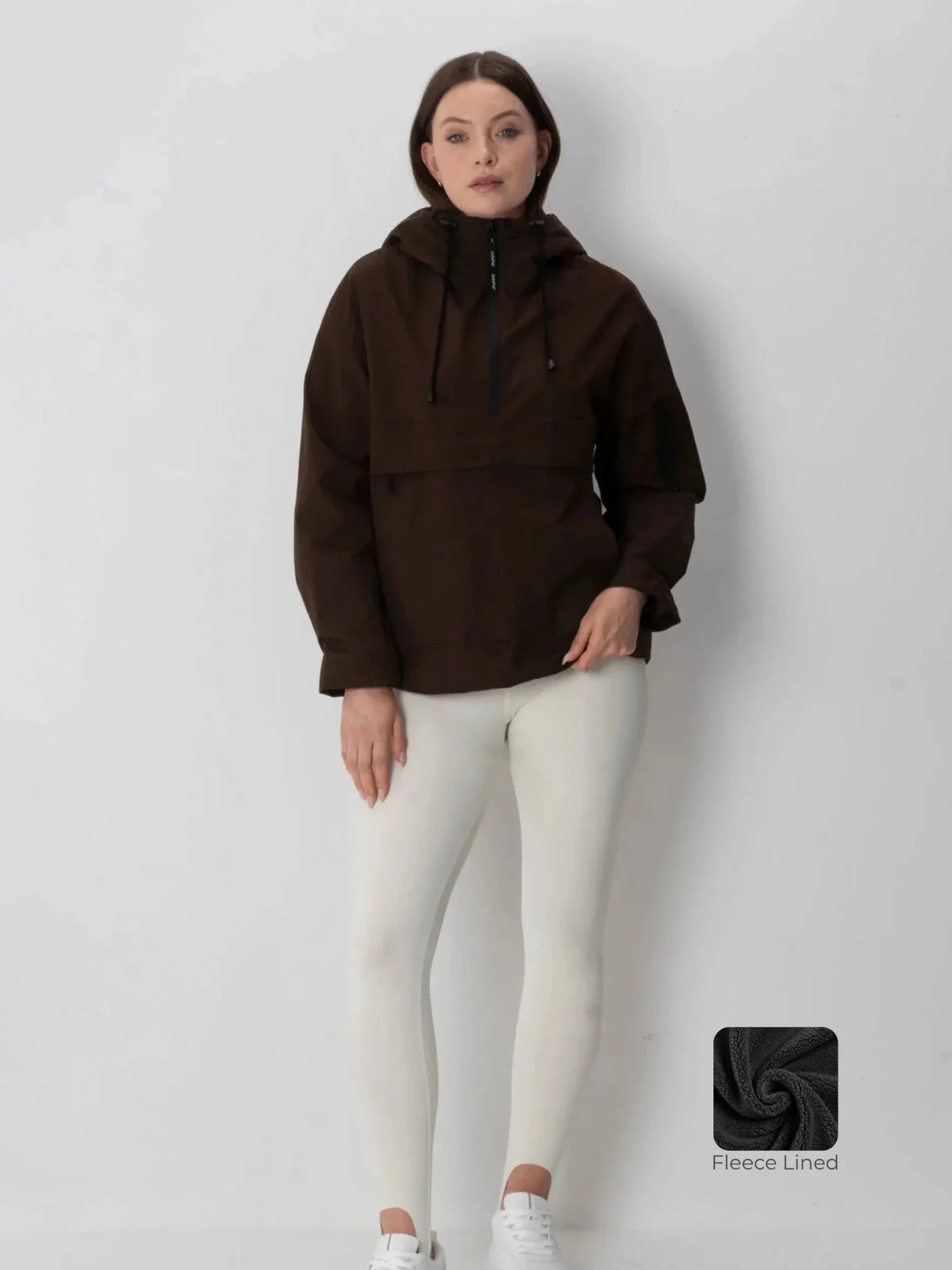 STM-TEX™ Fleece Lined Relaxed Fit Rain Hoodie