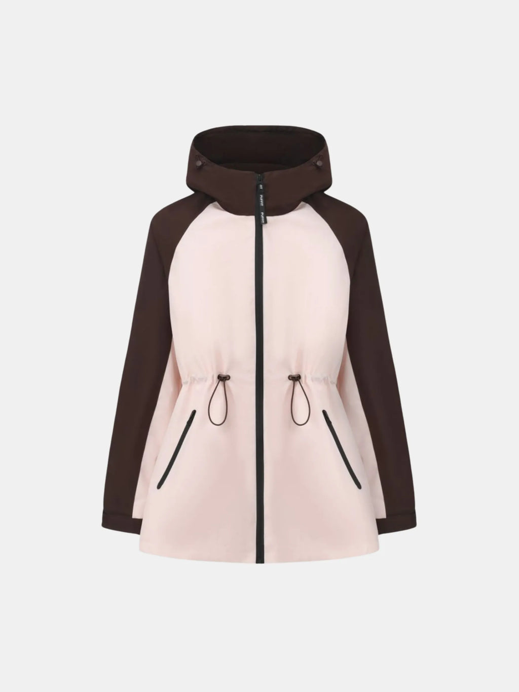 STM-TEX™ Brown/Pink Full-Zip Rain Jacket
