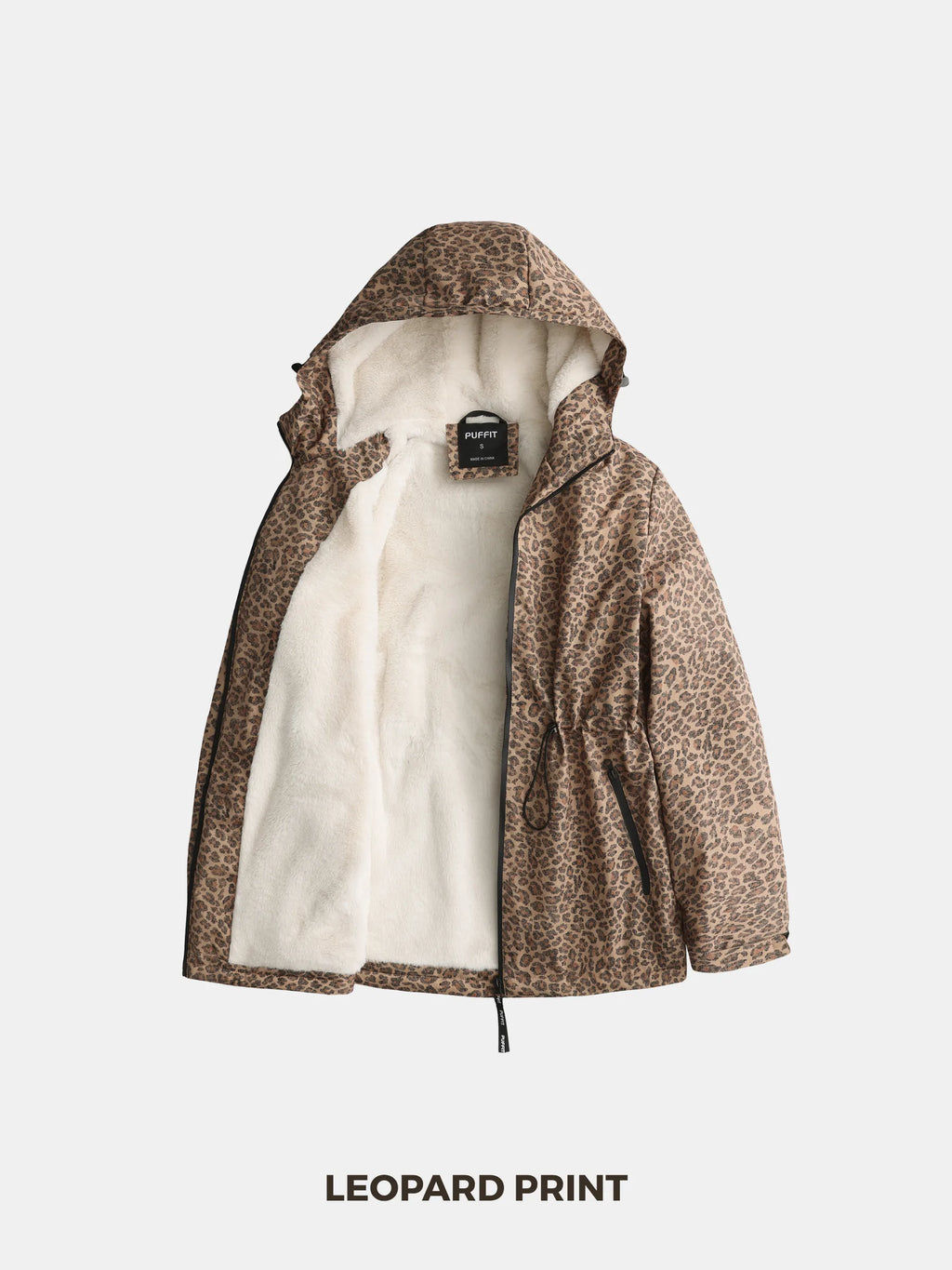 STM-TEX™ Faux Fur Lined Full Zip Rain Jacket