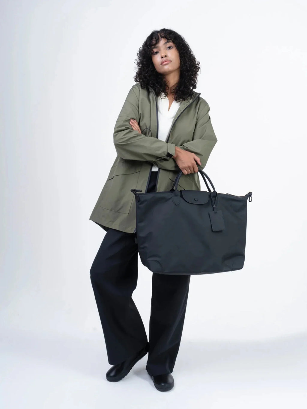 STM-TEX™ Classic Mid Length Large Pockets Raincoat