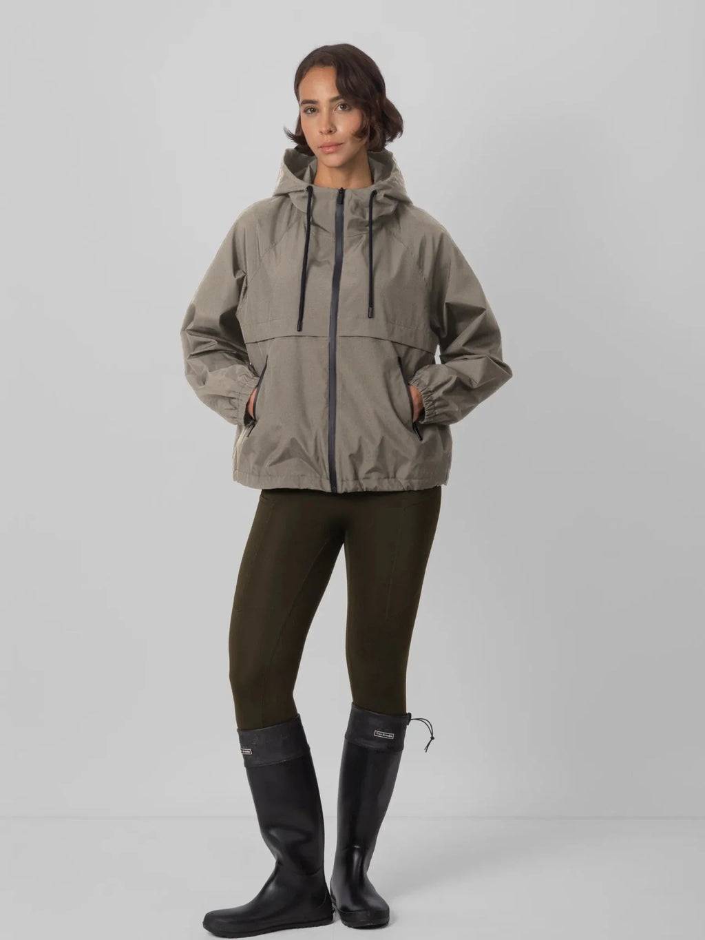 STM-TEX™ Classic Short Full Zip Rain Jacket