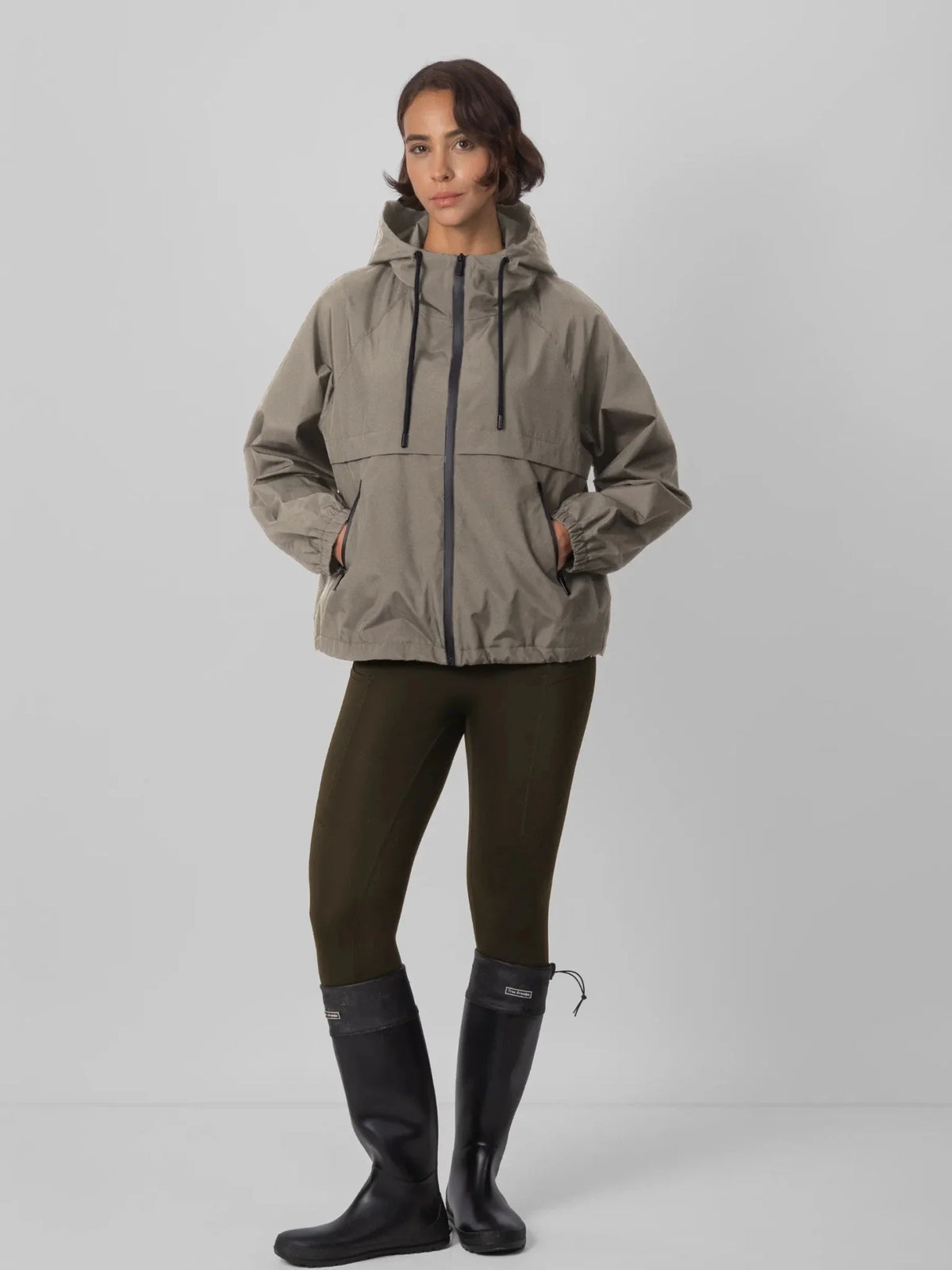 STM-TEX™ Classic Short Full Zip Rain Jacket