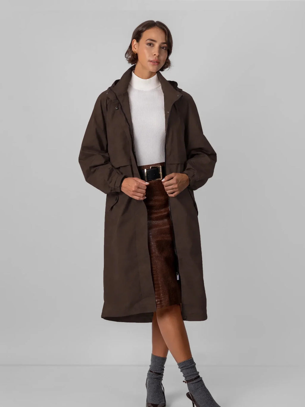 STM-TEX™ Elevated Long Breathable Raincoat