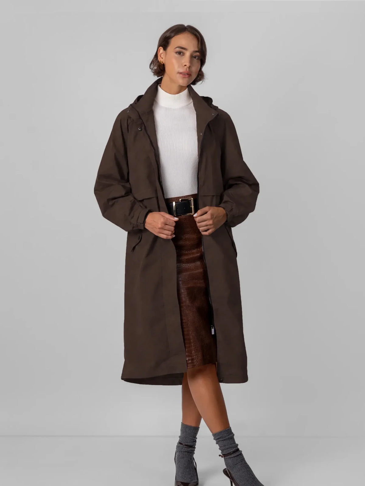 STM-TEX™ Elevated Long Breathable Raincoat