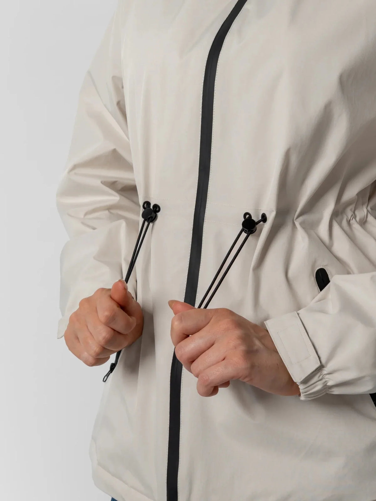 STM-TEX™ Faux Fur Lined Full Zip Rain Jacket