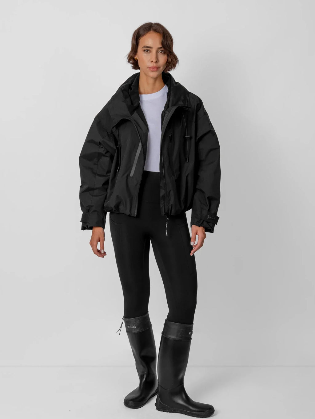STM-TEX™ One Size Short Oversized Rain Jacket