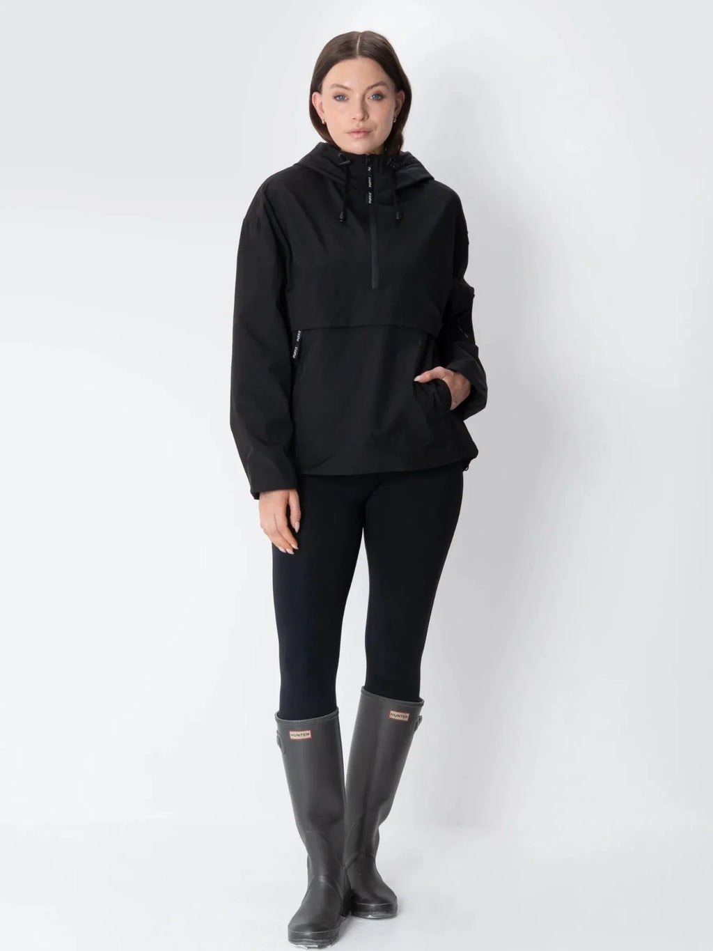 STM-TEX™ Fleece Lined Relaxed Fit Rain Hoodie