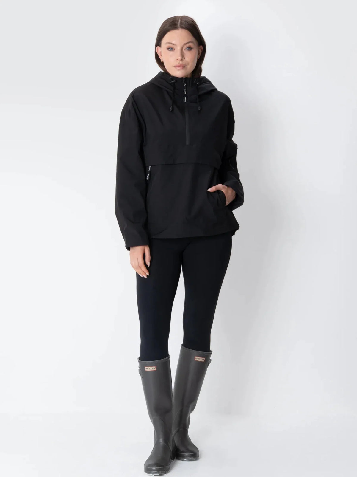 STM-TEX™ Fleece Lined Relaxed Fit Rain Hoodie