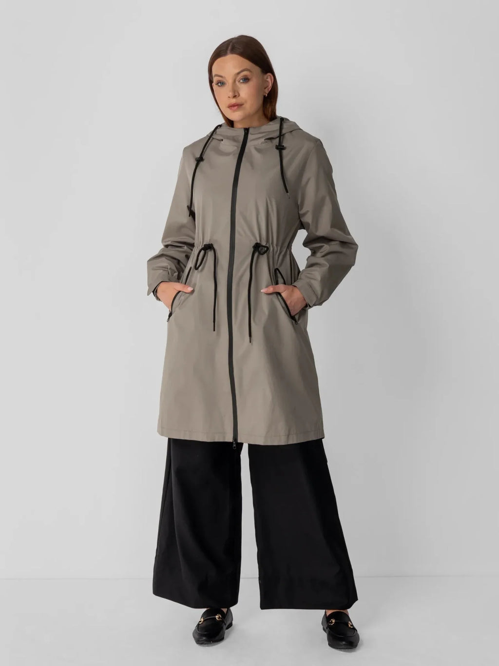STM-TEX™ Classic Full Length Brushed Lined Raincoat