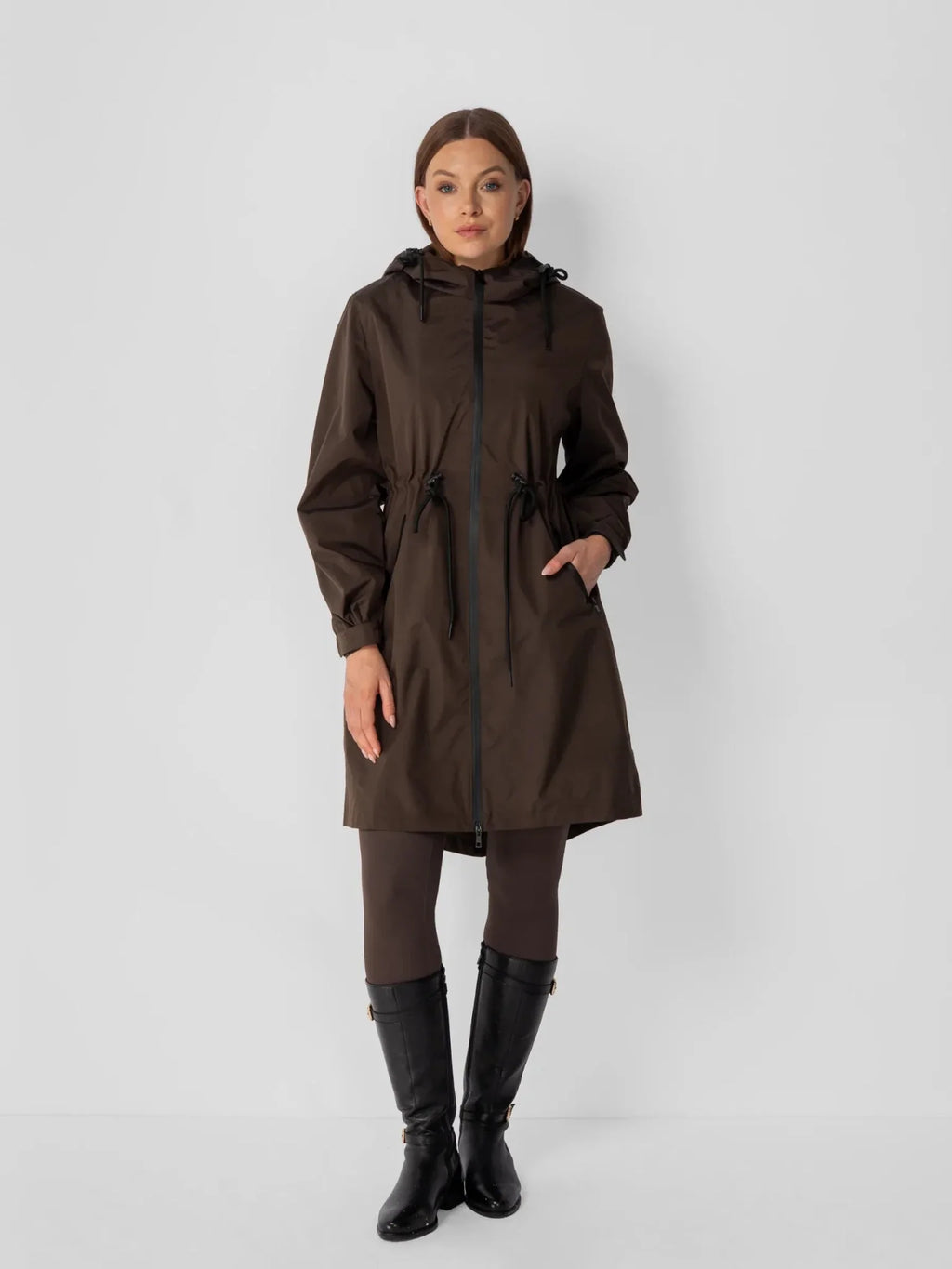 STM-TEX™ Classic Full Length Brushed Lined Raincoat