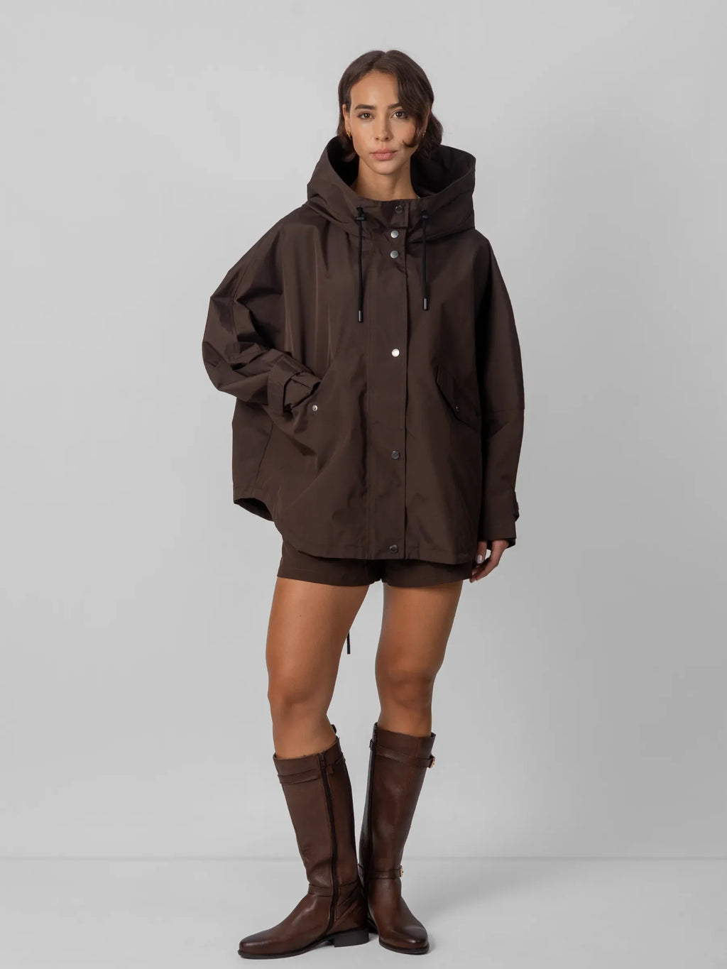 STM-TEX™ One Size Mid Length Oversized Rain Jacket