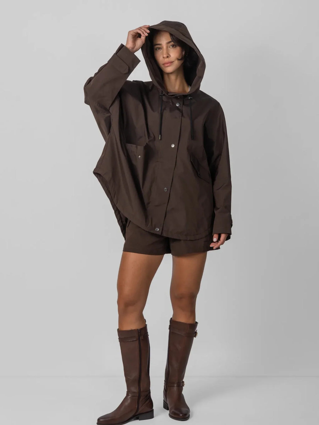 STM-TEX™ One Size Mid Length Oversized Rain Jacket