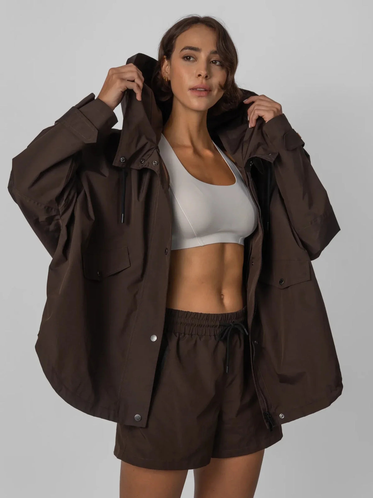 STM-TEX™ One Size Mid Length Oversized Rain Jacket