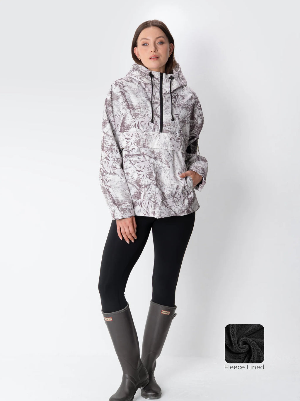 STM-TEX™ Mist Camo Classic Relaxed Fit Rain Hoodie