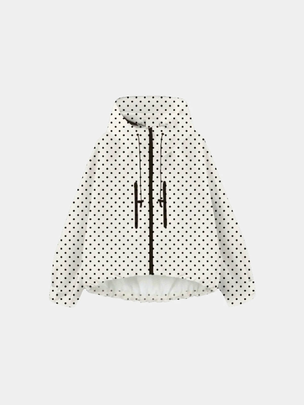 STM-TEX™ One Size Dot Short Oversized Rain Jacket