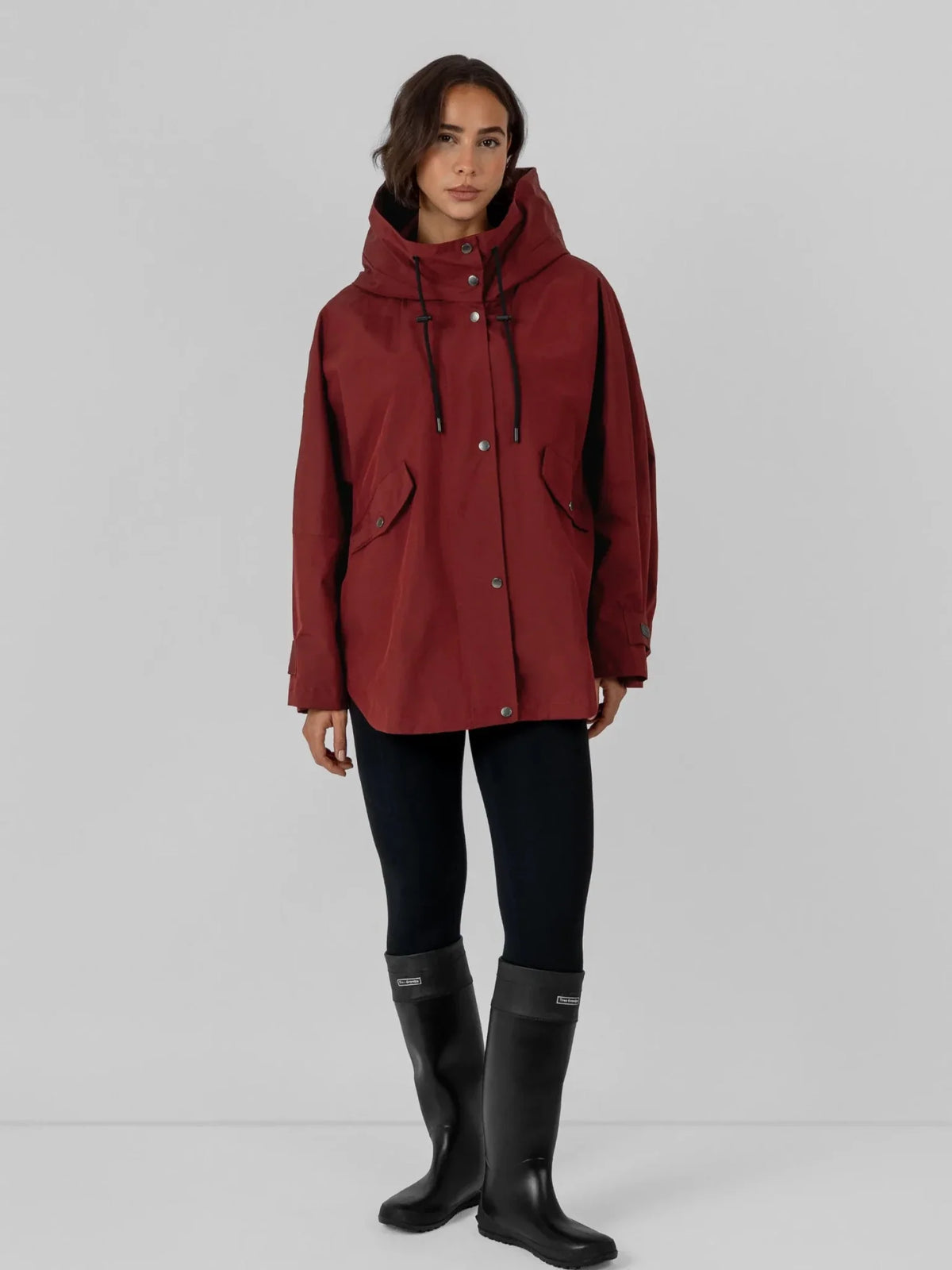 STM-TEX™ One Size Mid Length Oversized Rain Jacket