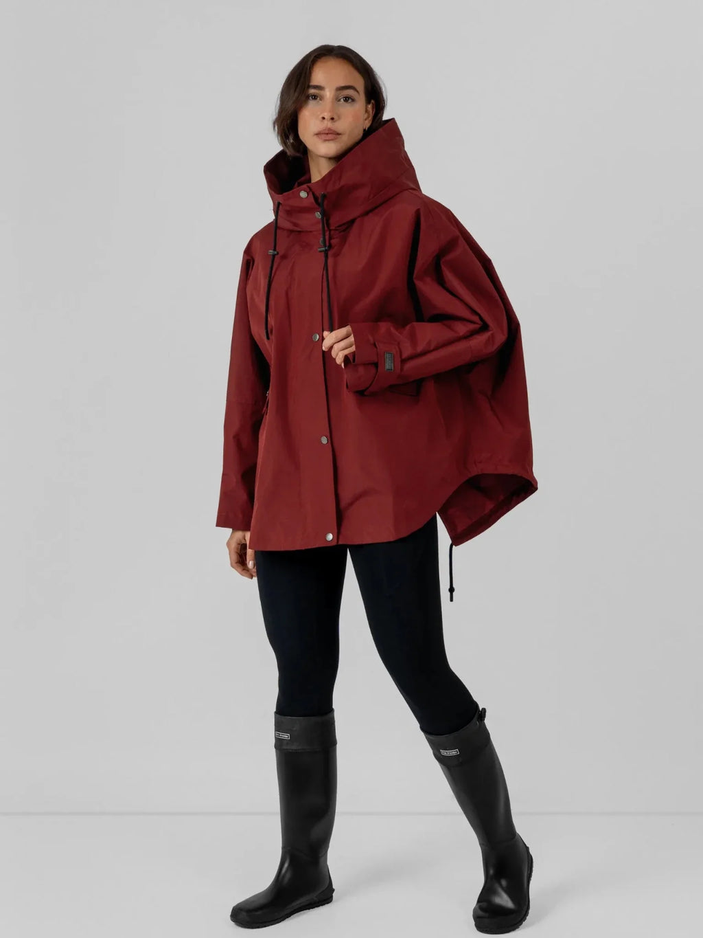 STM-TEX™ One Size Mid Length Oversized Rain Jacket