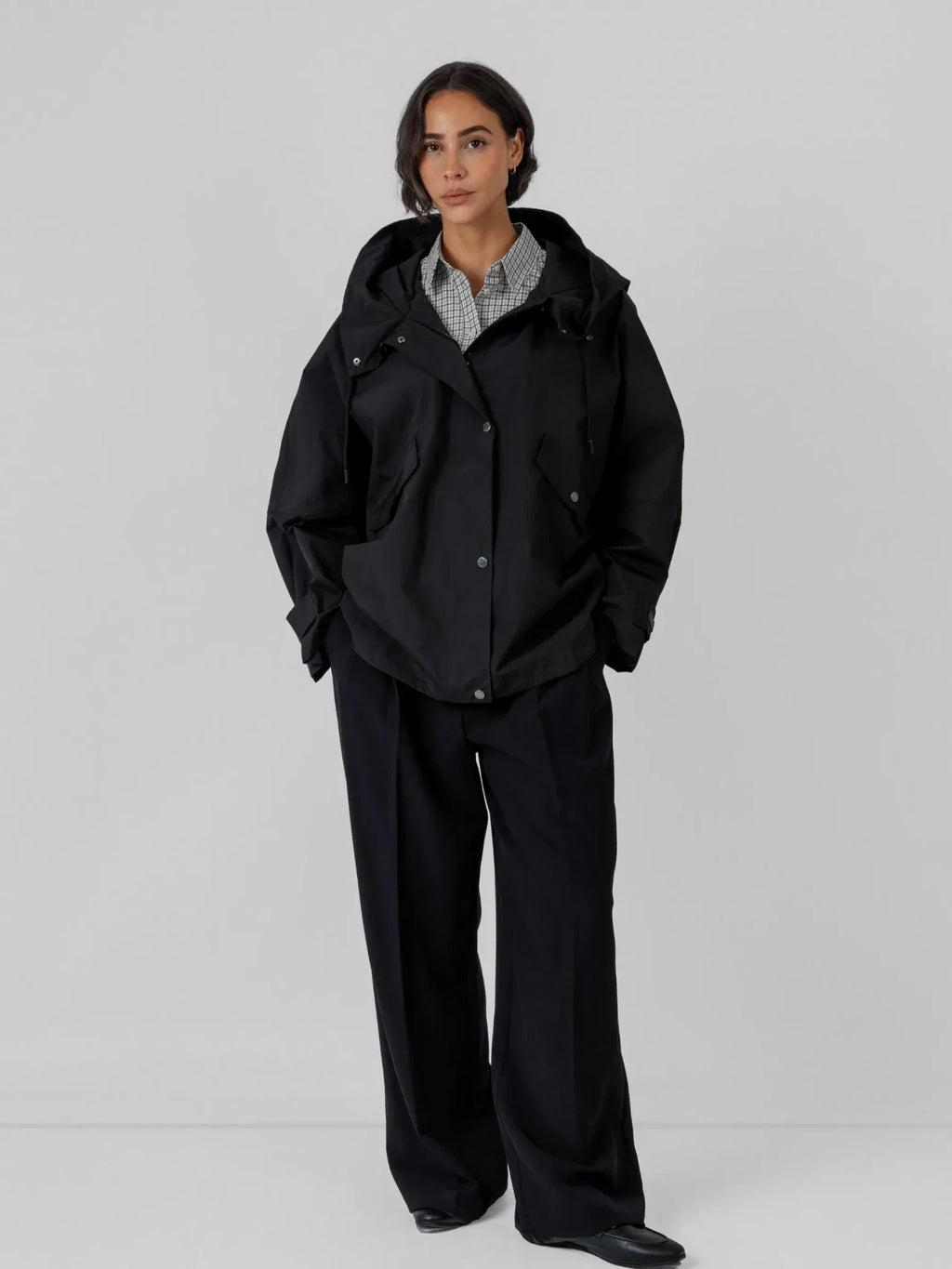 STM-TEX™ One Size Mid Length Oversized Rain Jacket