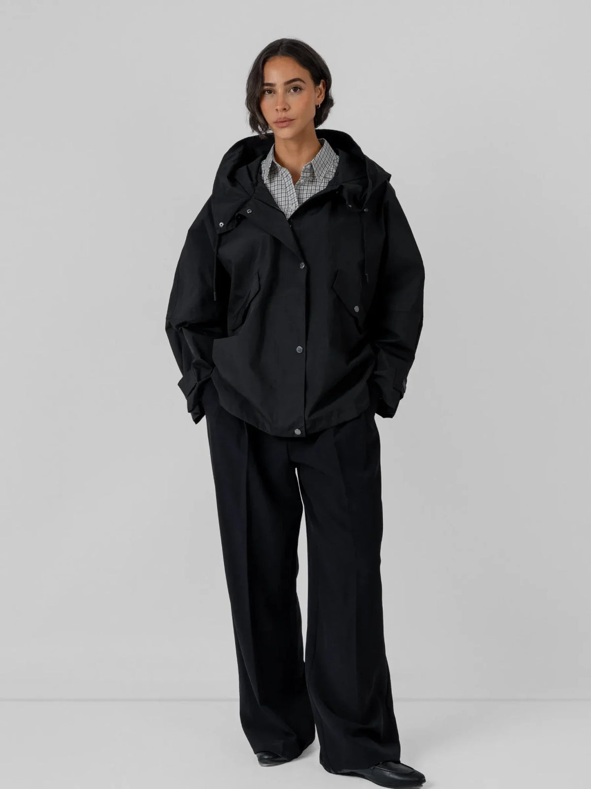 STM-TEX™ One Size Mid Length Oversized Rain Jacket