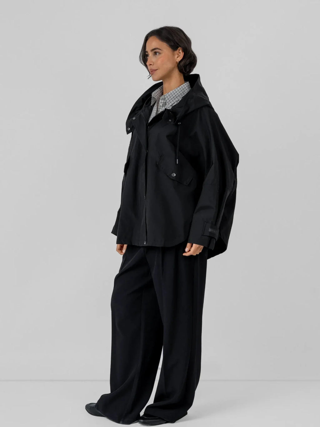 STM-TEX™ One Size Mid Length Oversized Rain Jacket