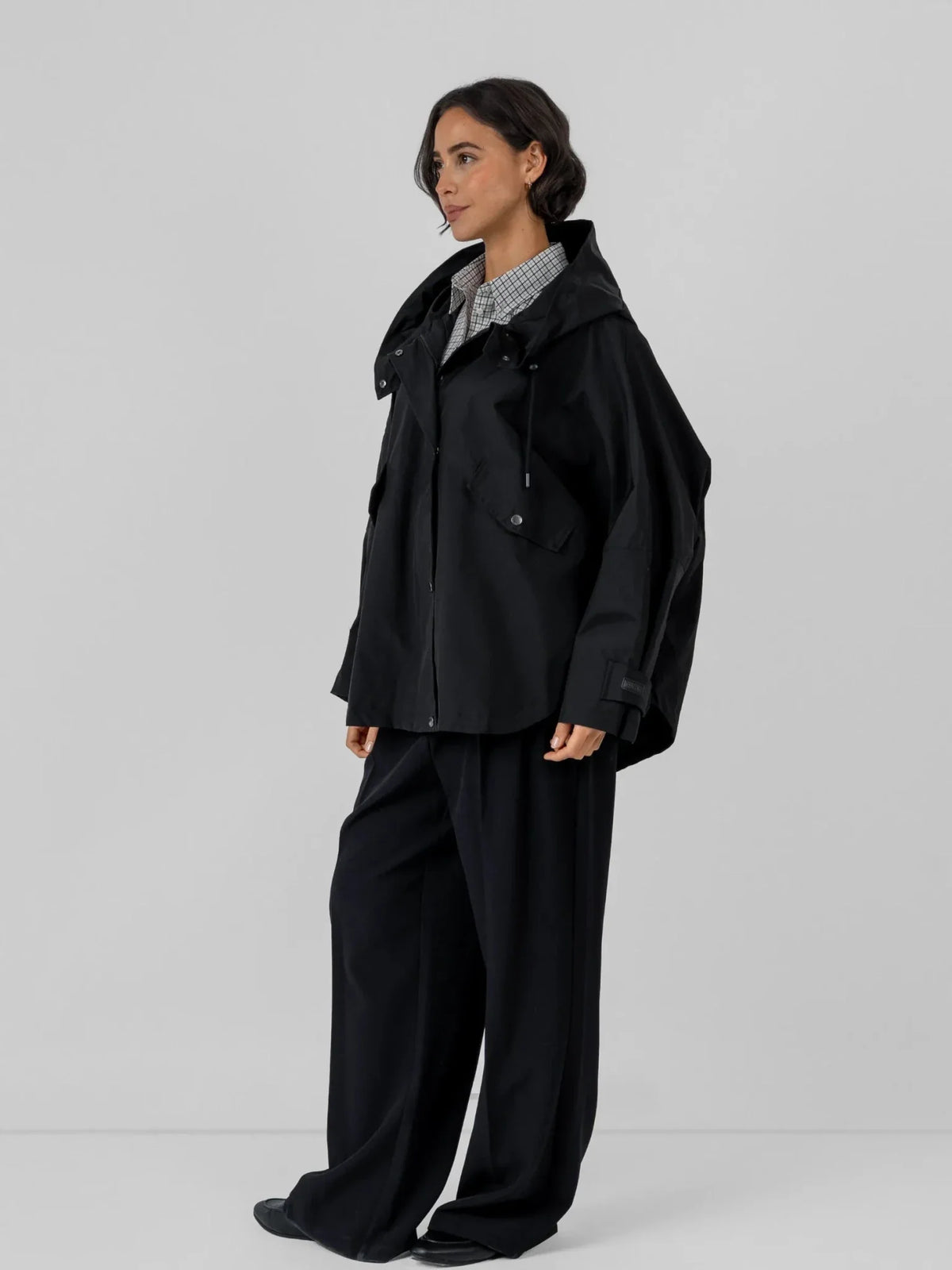 STM-TEX™ One Size Mid Length Oversized Rain Jacket