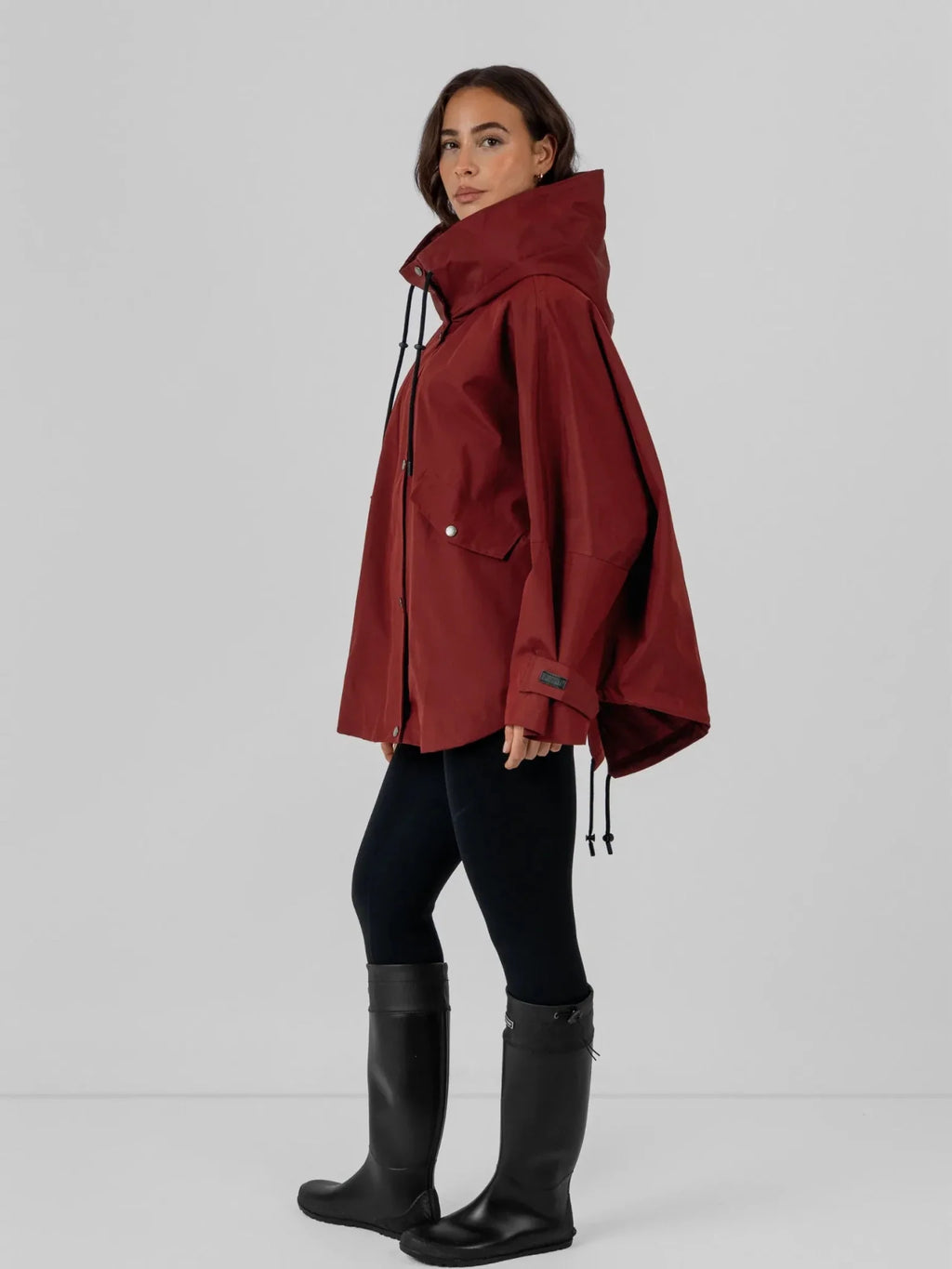 STM-TEX™ One Size Mid Length Oversized Rain Jacket