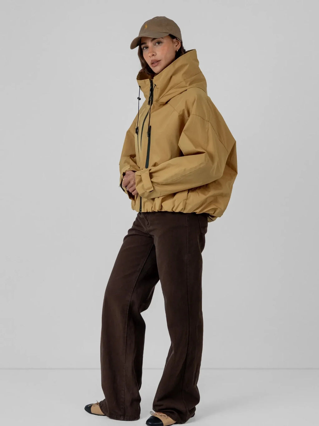 STM-TEX™ One Size Short Oversized Rain Jacket