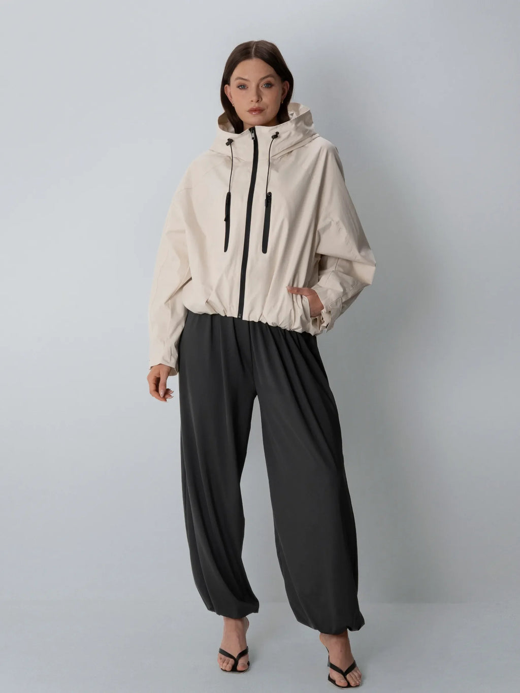 STM-TEX™ One Size Short Oversized Rain Jacket