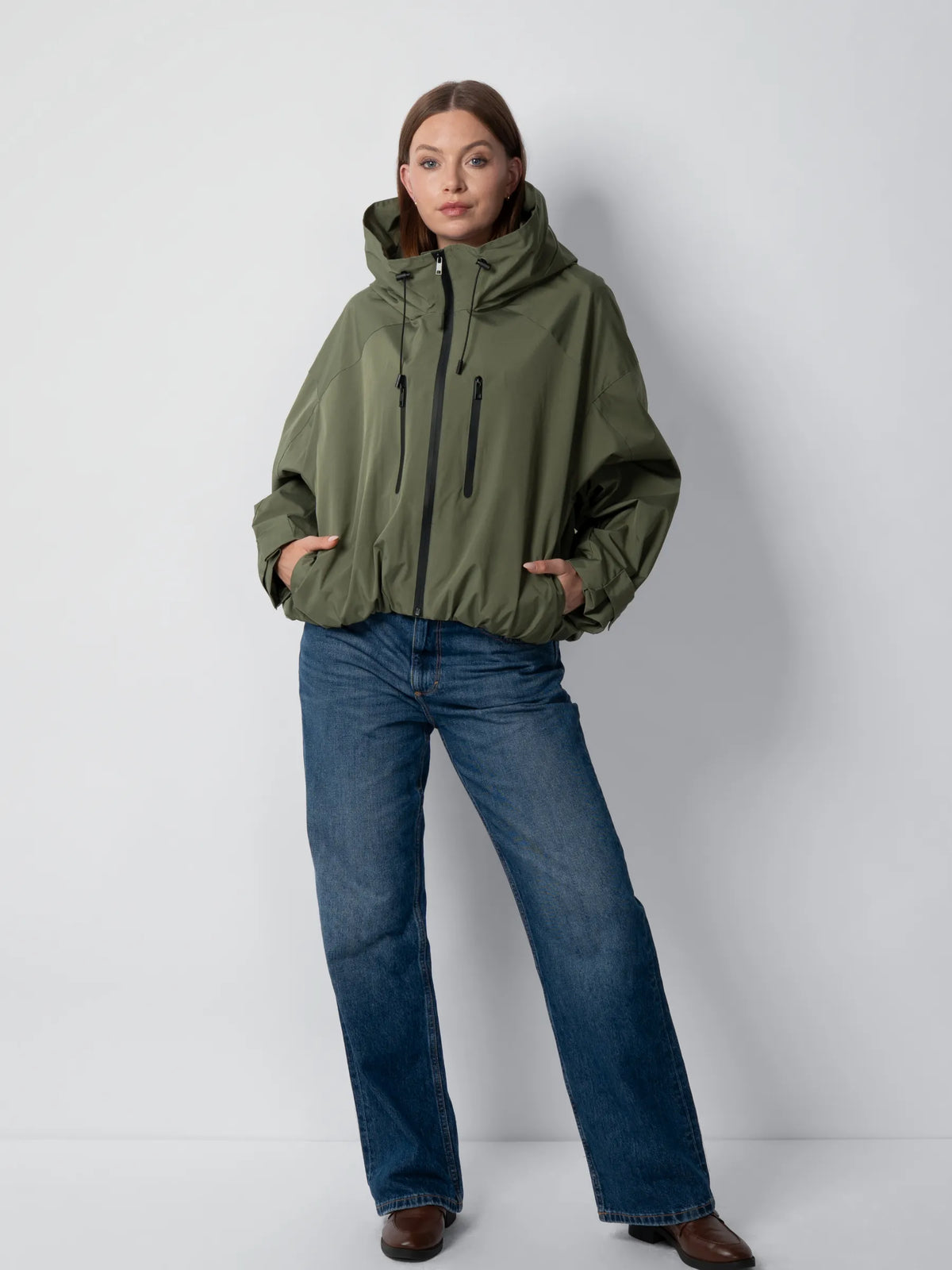 STM-TEX™ One Size Short Oversized Rain Jacket