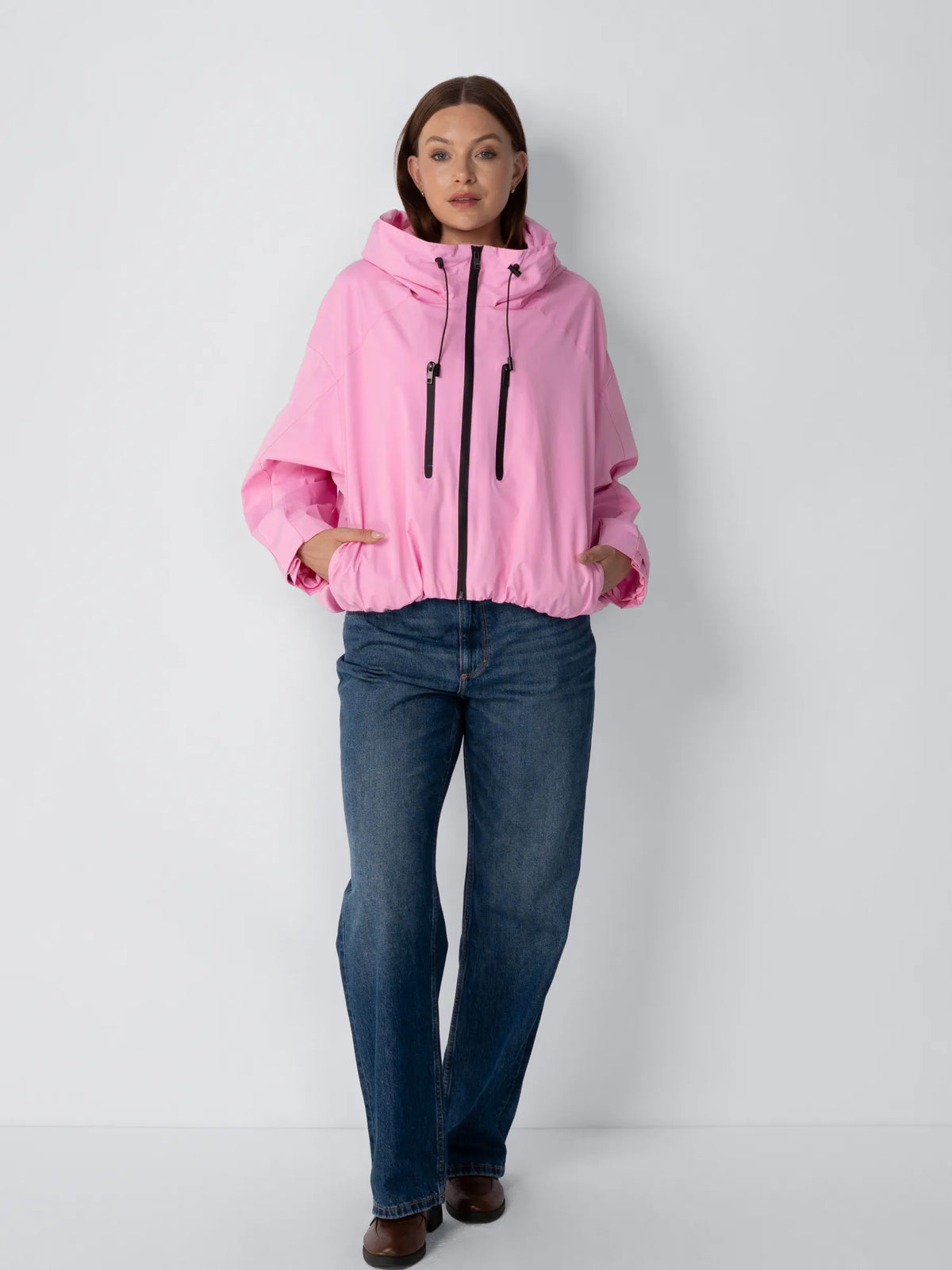 STM-TEX™ One Size Short Oversized Rain Jacket - Stay Puffit