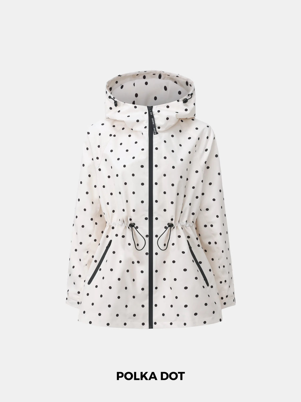 STM-TEX™ Polka Dot Full-Zip Rain Jacket