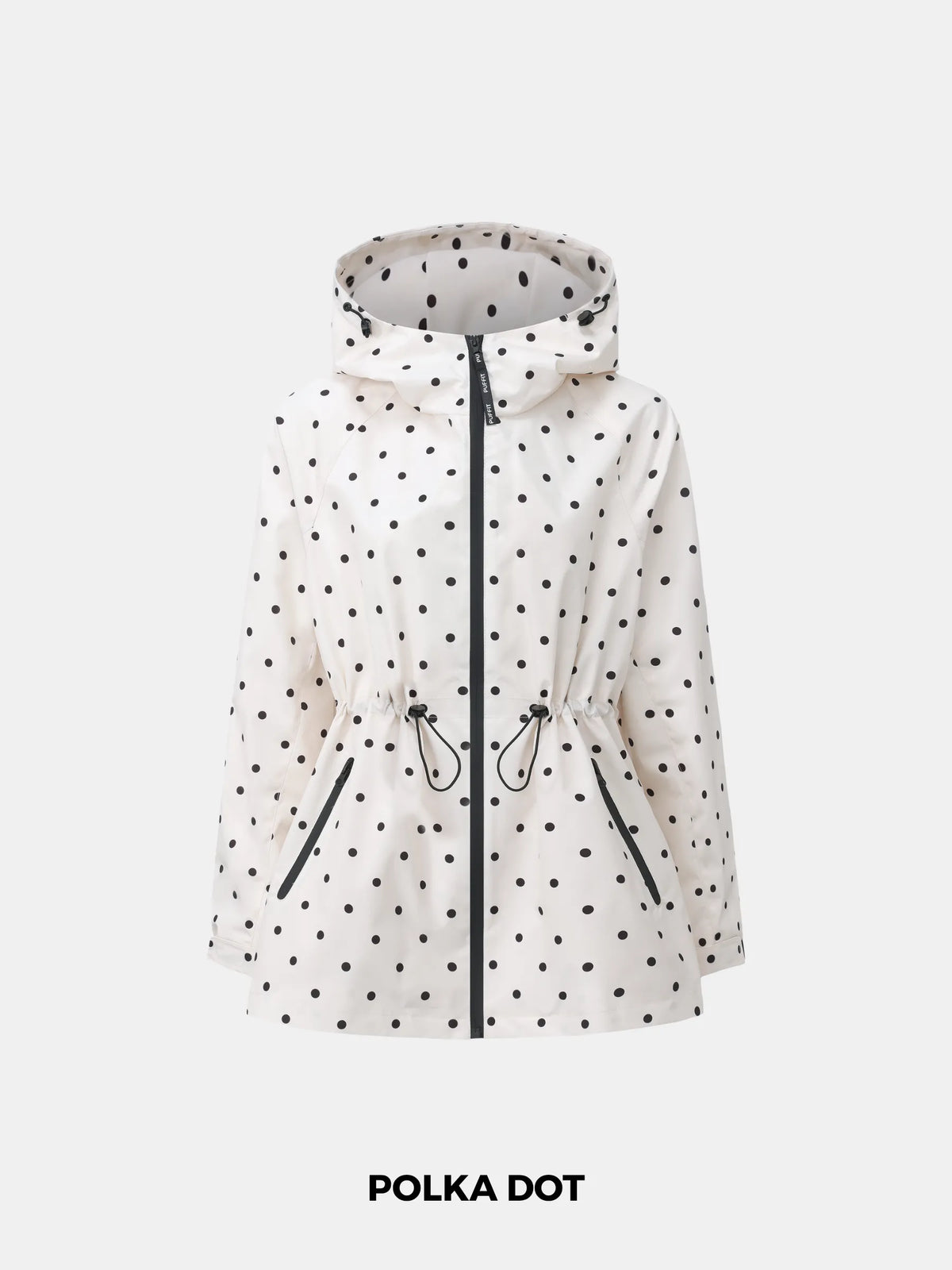STM-TEX™ Polka Dot Full-Zip Rain Jacket
