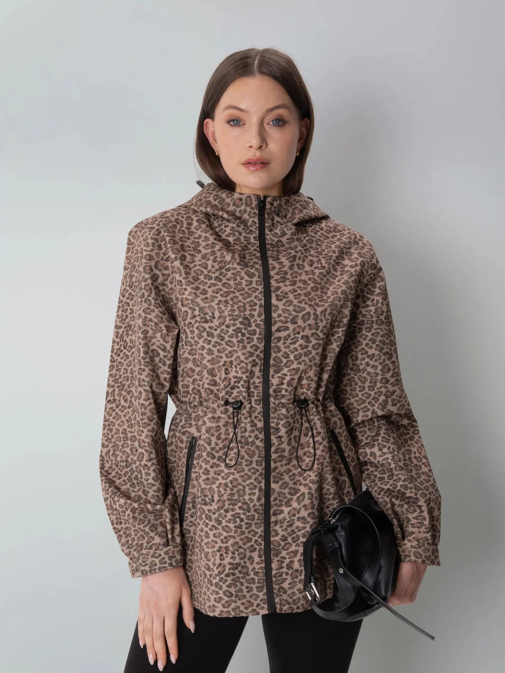STM-TEX™ Premium Leopard Full Zip Rain Coat