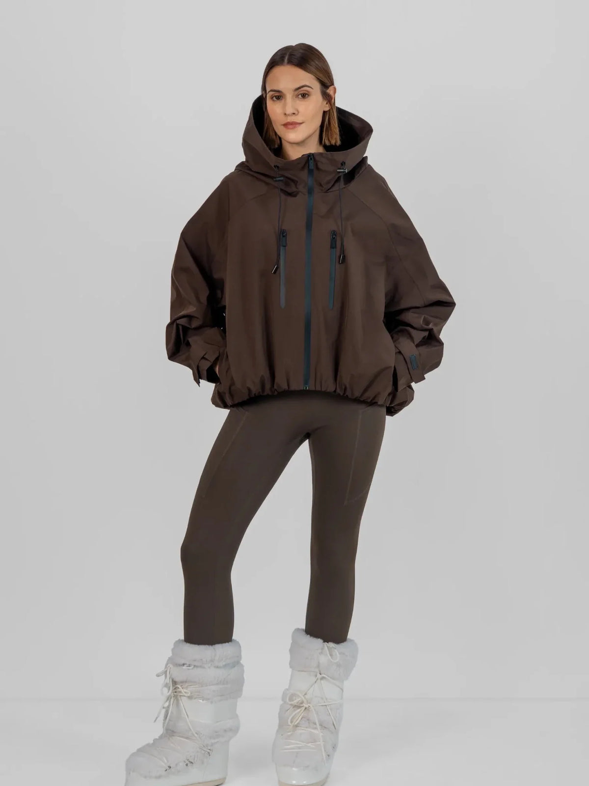 STM-TEX™ Pro Seam-Taped One Size Short Oversized Rain Jacket