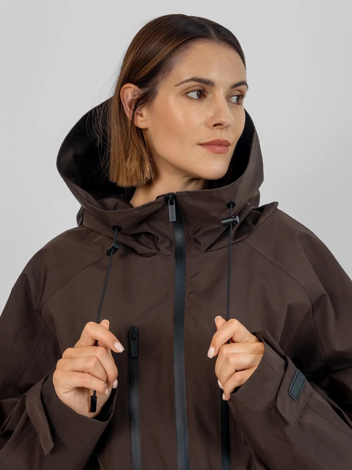 STM-TEX™ Pro Seam-Taped One Size Short Oversized Rain Jacket