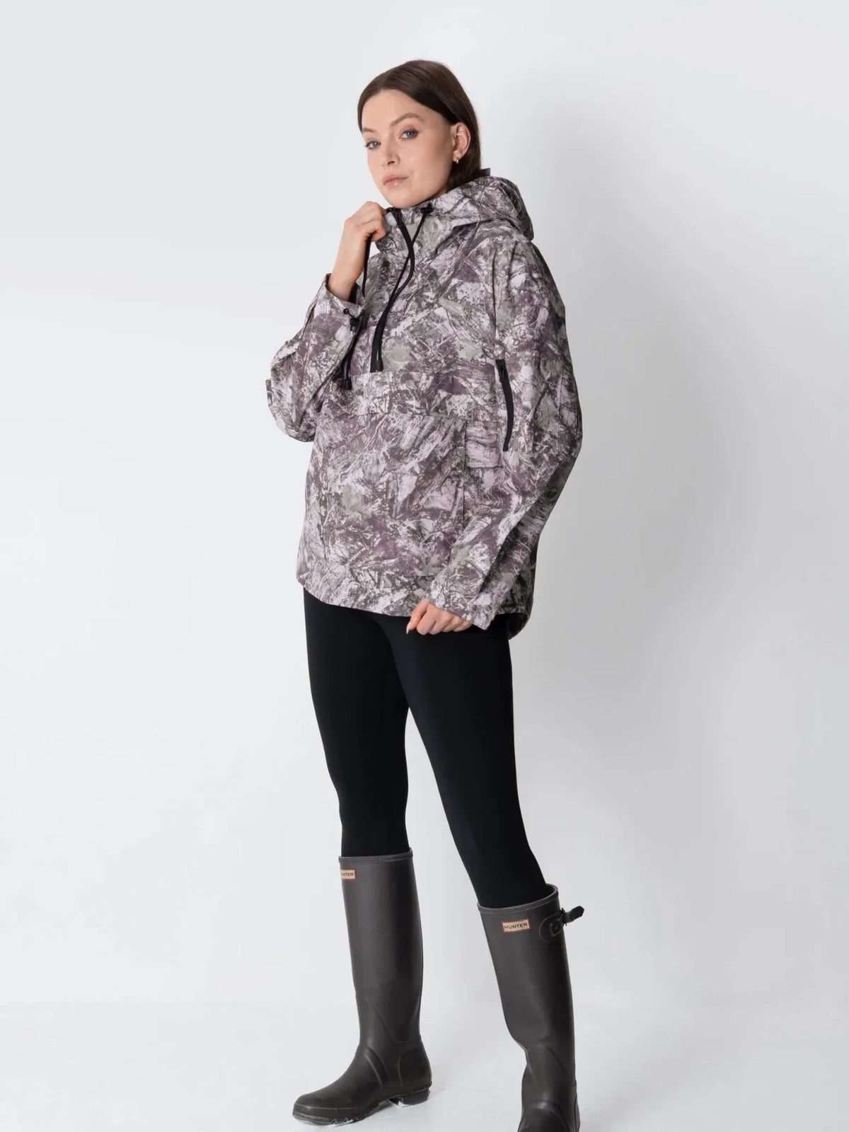 STM-TEX™ Shadow Camo Classic Relaxed Fit Rain Hoodie