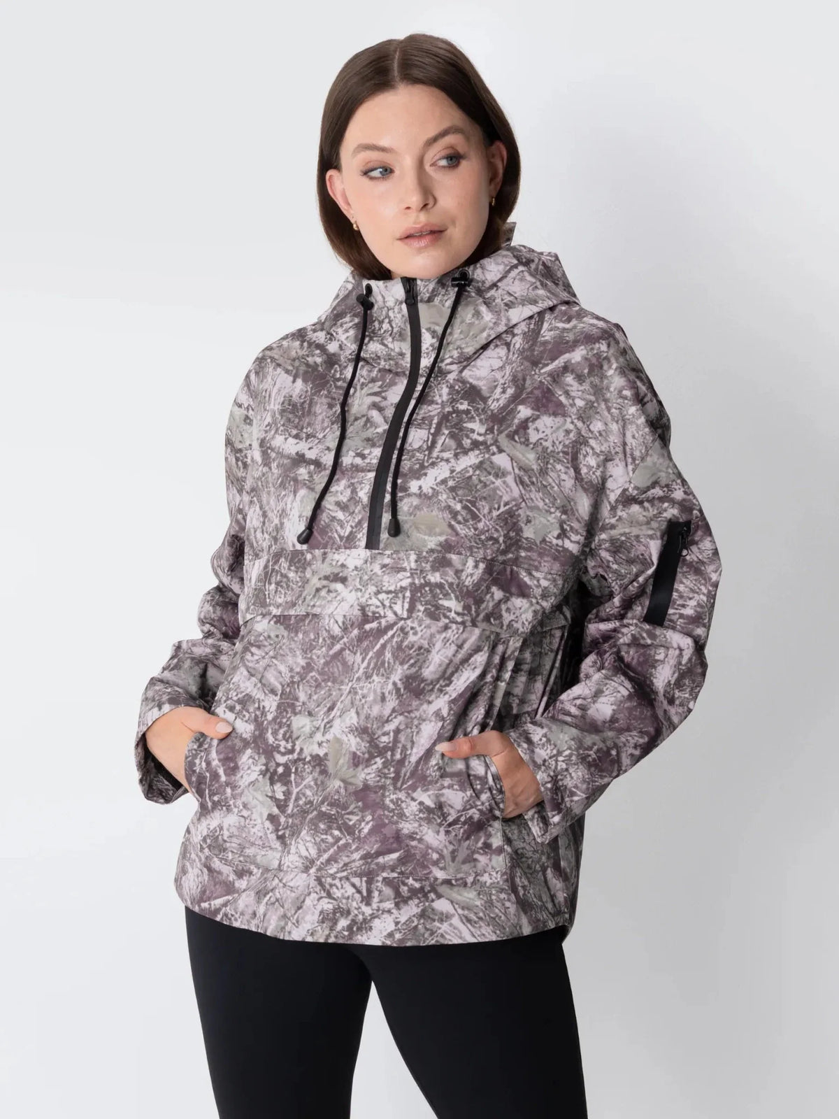 STM-TEX™ Shadow Camo Classic Relaxed Fit Rain Hoodie