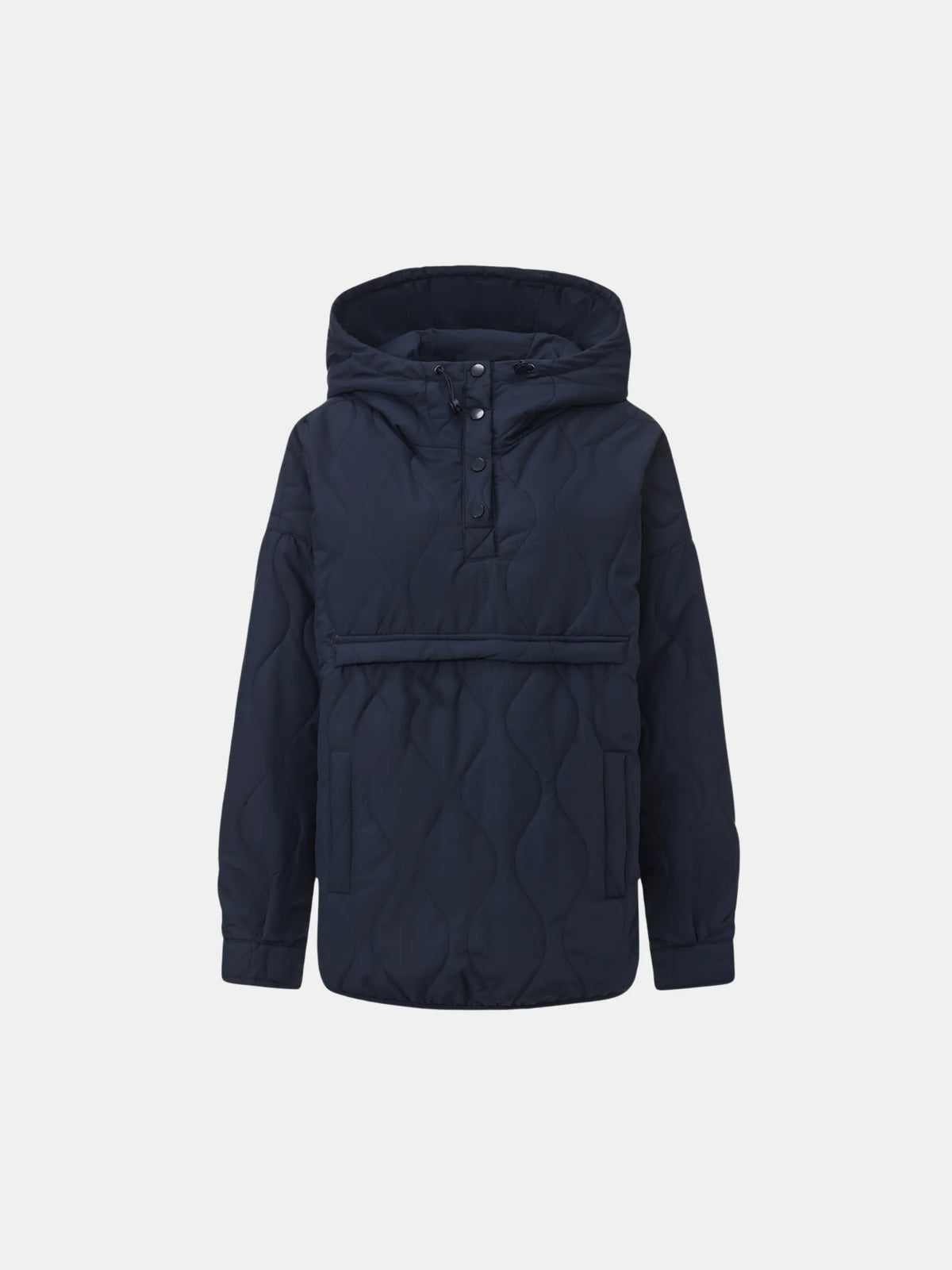 WarmCore™ Kangaroo Pocket Packable Quilted Puffer Hoodie